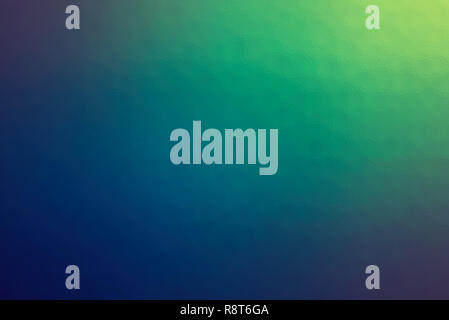Die blauen und grünen Farbverlauf abstrakt Hintergrund mit Glas Textur, design pattern Template mit Copyspace Stockfoto