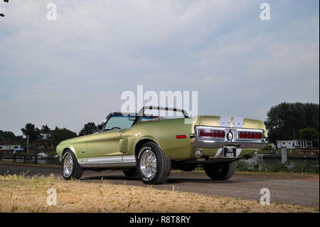 1968 Ford Shelby Mustang GT350 klassische amerikanische Sportwagen Stockfoto