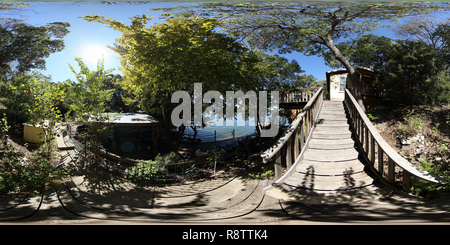 360 Grad Panorama Ansicht von Konny Island 360