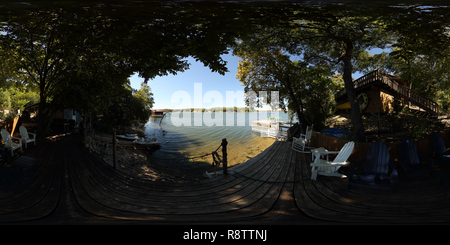 360 Grad Panorama Ansicht von Konny Island 360