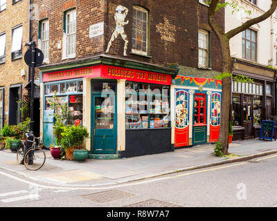 Pollock's Toy Museum in Bloomsbury, London, England Stockfoto