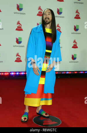 19 Latin Grammy Awards auf der MGM Grand Garden Arena in Las Vegas Mit: Steve Aoki Wo: Las Vegas, Nevada, United States Wenn: 15 Nov 2018 Credit: DJDM/WENN.com Stockfoto