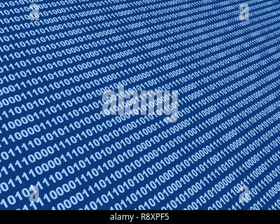 Internet-Konzept - Binär-code Stockfoto