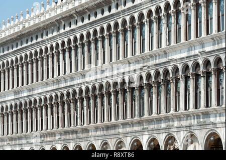 Italien, Veneto, Venedig, ein UNESCO Weltkulturerbe, Piazza San Marco (Markusplatz) Stockfoto