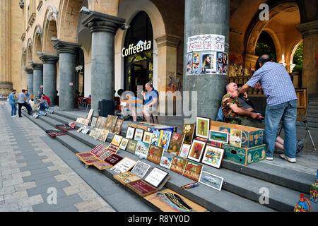 Georgien, Tiflis, Shota Rustaveli Avenue, Stockfoto