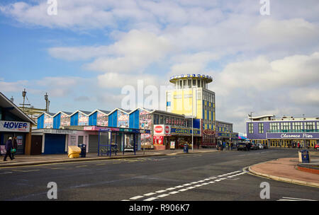 Clarence Pier Gebäude in Southsea, Portsmouth Stockfoto