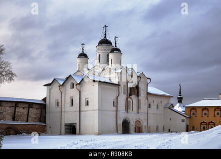 Kirche der Verklärung des Erlösers in Kirillo-Belozersky Kloster, Vologda Region, Russland Stockfoto