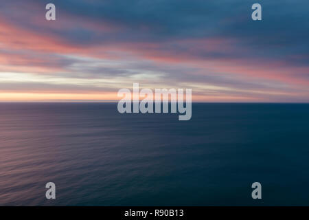 Marine in der Dämmerung Abstract Stockfoto