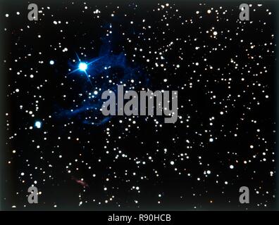 Nebulosity in der Nähe des Stern Capella. Schöpfer: NASA. Stockfoto