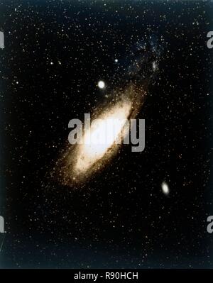 Große Andromeda-galaxie. Schöpfer: NASA. Stockfoto