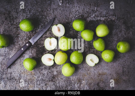 Frische indische Jujube Früchte Stockfoto