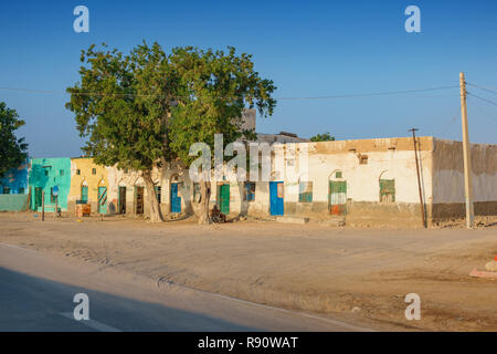 Häuser in Berbera Somalia Somaliland Stockfoto