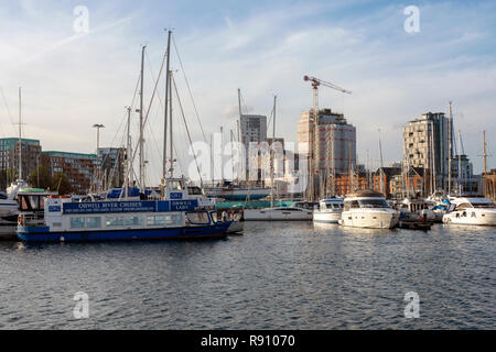 Wet Dock, Ipswich, Suffolk, UK. Stockfoto