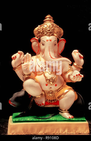 Ganesh ganpati Festival Elephant Head Herr Idol für Ganesh Festival, in der Nähe von Stift, mumbai Bombay, Maharashtra, Indien Stockfoto