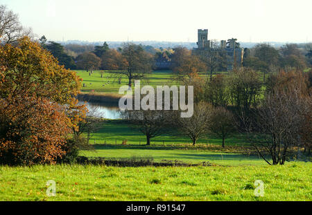 Ein Blick über die Altstadt Warden Park Stockfoto