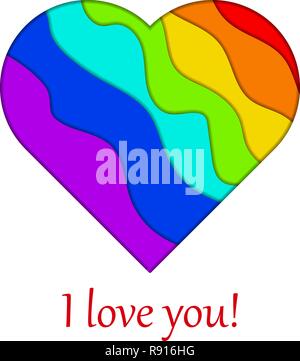 Trendy abstrakt rot Geschenkkarte auf weißem Hintergrund. . Stock Vektor