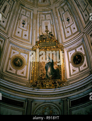 SALA CAPITULAR - Inmaculada Concepcion - SIGLO XVII. Autor: MURILLO, Bartolome Esteban. Lage: CATEDRAL - Interieur. Sevilla. Sevilla. Spanien. Stockfoto