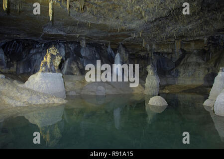 Cueva de los Cristinos, Navarra, Spanien Stockfoto