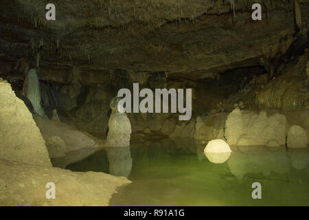 Cueva de los Cristinos, Navarra, Spanien Stockfoto