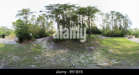 360 Grad Panorama Ansicht von Graham Creek Canoe Launch