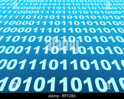 Internet-Konzept - Binär-code Stockfoto