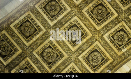 Triumphbogen in Paris U-Kunst Wände u Stockfoto