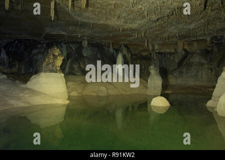 Cueva de los cristinos, Navarra Stockfoto