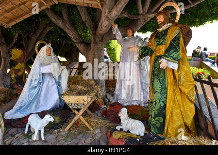 Krippe, San Miguel de Allende, Mexiko Stockfoto