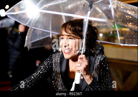 Didi Conn an der Pressevorstellung für die kommende Serie von Dancing On Ice am Natural History Museum, Kensington, London. Bild Datum: Dienstag, 18. Dezember 2018. Foto: David Parry/PA-Kabel Stockfoto