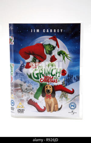 Dr Seuss wie th Grinch Stole Christmas DVD Stockfoto