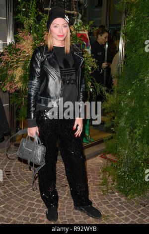 Rom, Italien. 19 Dez, 2018. Animation Weihnachtsfeier organisiert von Niki Nika Storeim das Foto: Irene Capuano Credit: LaPresse/Alamy leben Nachrichten Stockfoto