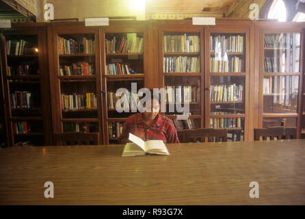 St. Xaviers College Library, mumbai Bombay, Maharashtra, Indien Stockfoto