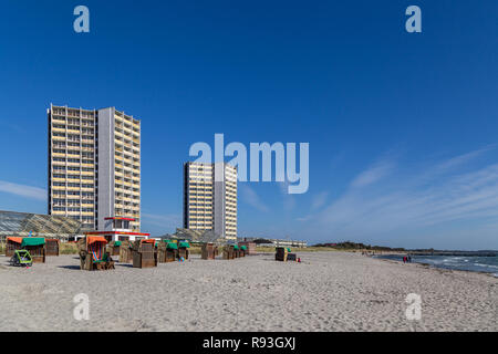 South Beach auf Fehmarn, Deutschland Stockfoto