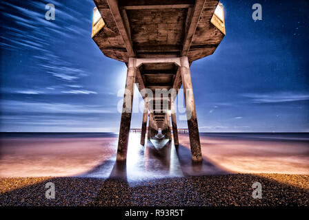 Deal Pier in Kent Stockfoto