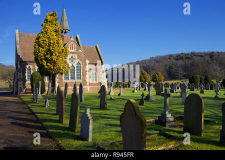 Sandy Stadtfriedhof, Bedfordshire, England Stockfoto