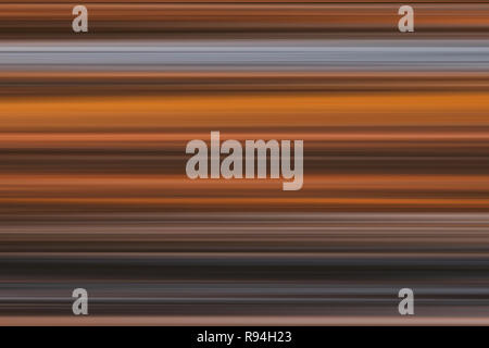 Farbenfrohe abstrakte helle horizontale Linien, Hintergrund, Textur in Braun- und Grautöne. Stockfoto