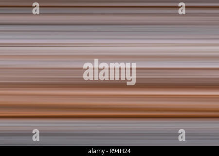 Farbenfrohe abstrakte helle horizontale Linien, Hintergrund, Textur in Braun- und Grautöne. Stockfoto