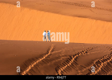 Namib Dünen im Sossusvlei im Herzen von Namibia, Afrika