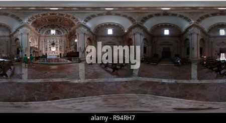 360 Grad Panorama Ansicht von San Biagio Tempel, Montepulciano (SI)