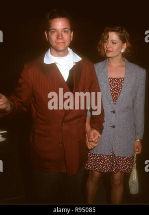 WESTWOOD, CA - 10. Mai: Schauspieler Frank Whaley besucht "Viel Lärm um Nichts" Westwood Premiere am 10. Mai 1993 an den Mann Nationaltheater in Westwood, Kalifornien. Foto von Barry King/Alamy Stock Foto Stockfoto