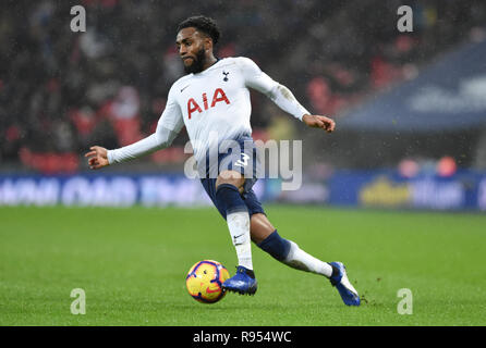 Danny Rose von Sporen während der Premier League Match zwischen den Tottenham Hotspur und Burnley im Wembley Stadion, London, 15. Dezember 2018 Editorial nur verwenden. Kein Merchandising. Für Fußball Bilder FA und Premier League Einschränkungen Inc. kein Internet/Mobile Nutzung ohne fapl Lizenz - für Details Kontakt Fußball Dataco Stockfoto