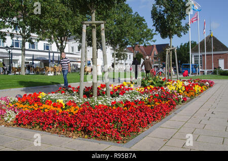 17.09.2012, Wyk Auf Foehr, Schleswig-Holstein, Deutschland - Sterben Strandpromenade von Wyk Auf Foehr. 0 RX 120917 D 219 CAROEX.JPG [MODEL RELEASE: NEIN PROPERTY R Stockfoto