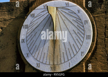 Sun Dial in hängenden Garten, Mumbai, Indien Stockfoto