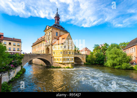 Historisches Rathaus Bamberg, Deutschland Stockfoto