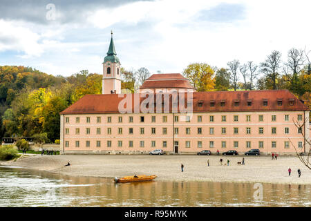 Abtei Weltenburg, Donau, Deutschland Stockfoto