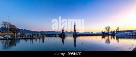 Lindau am Bodensee, Bodensee, Deutschland Stockfoto