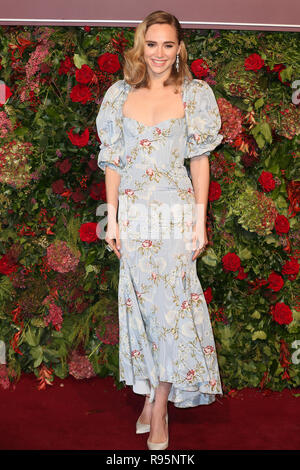 Die 64 Evening Standard Theater Awards statt im Theatre Royal, Drury Lane bietet: Suki Waterhouse Wo: London, Großbritannien Wann: 18 Aug 2018 Quelle: Mario Mitsis/WENN.com Stockfoto