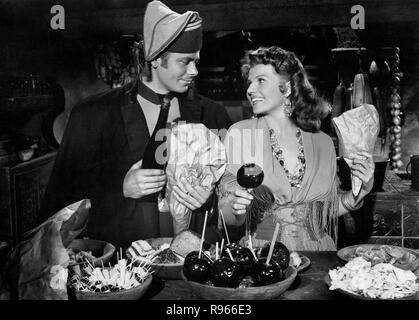 Liebesnächte in Sevilla (liebt von Carmen) USA 1948, Regie: Charles Vidor, Darsteller: Rita Hayworth, Don José Lizarabengoa, Stockfoto