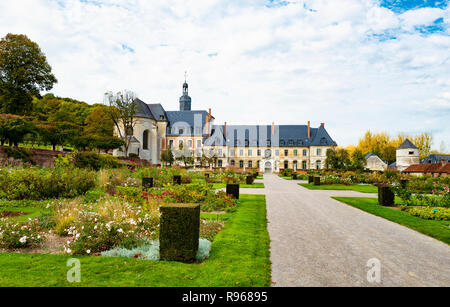 Les Jardins de Valloires in der Abbaye de Valloires in Argoules, Somme, Picardie, Frankreich Stockfoto