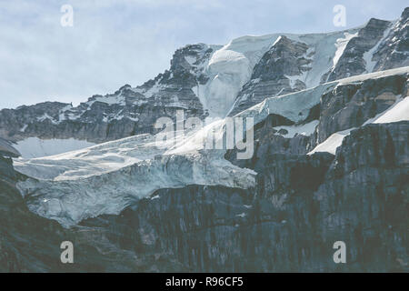 Rocky Mountains in der Nähe von Lake Moraine in Kanada Stockfoto